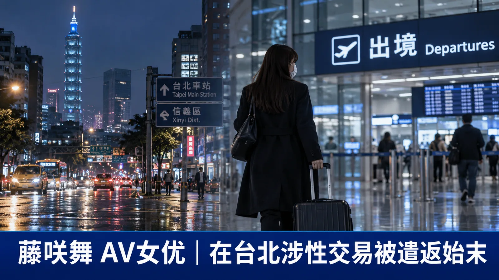 藤咲舞 AV女优｜台北涉案遣返始末