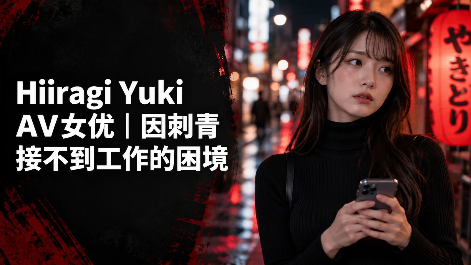 Hiiragi Yuki AV女优｜因刺青接不到工作的困境