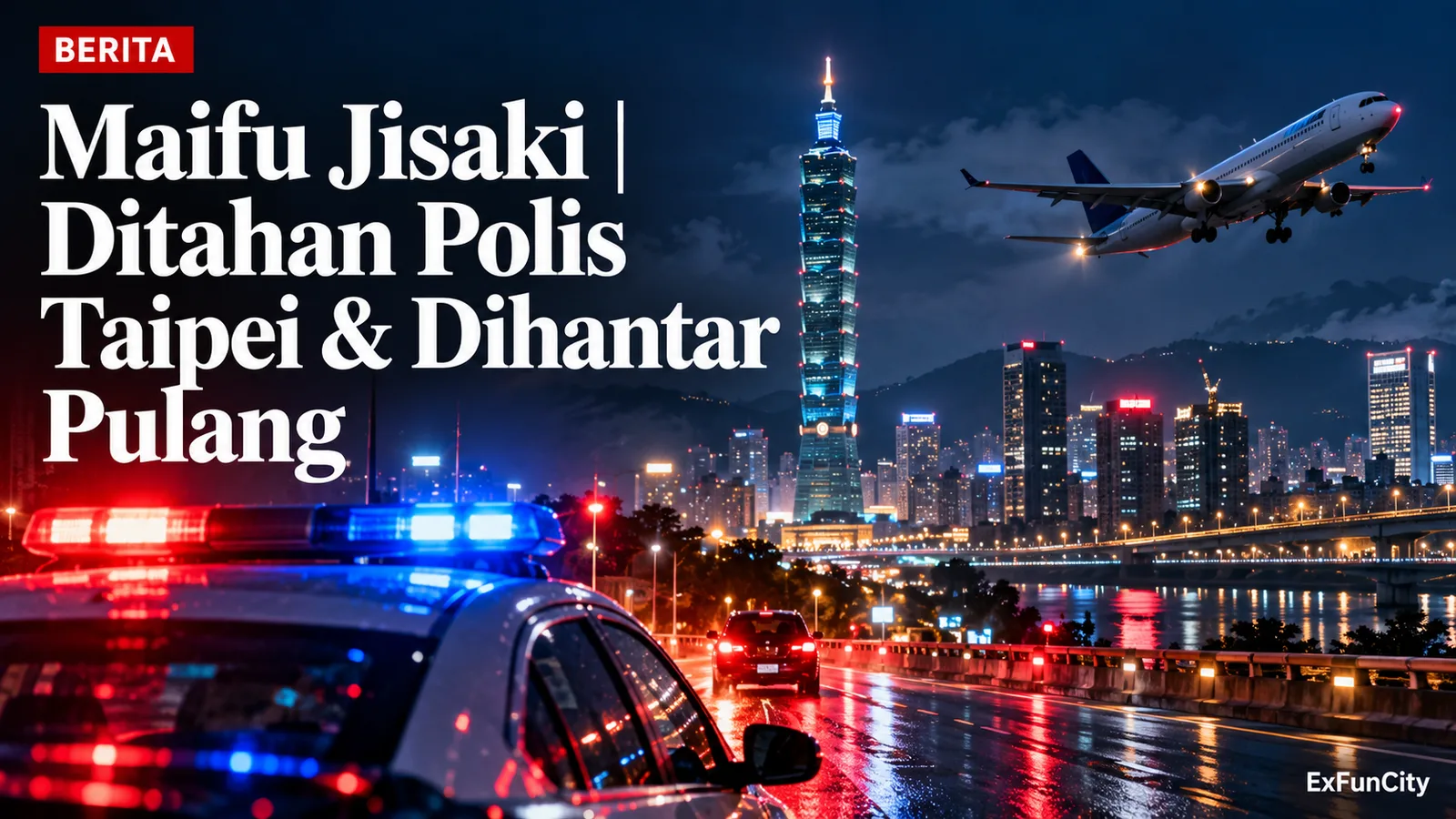 Maifu Jisaki Pelakon AV: Kes Tangkapan di Taipei