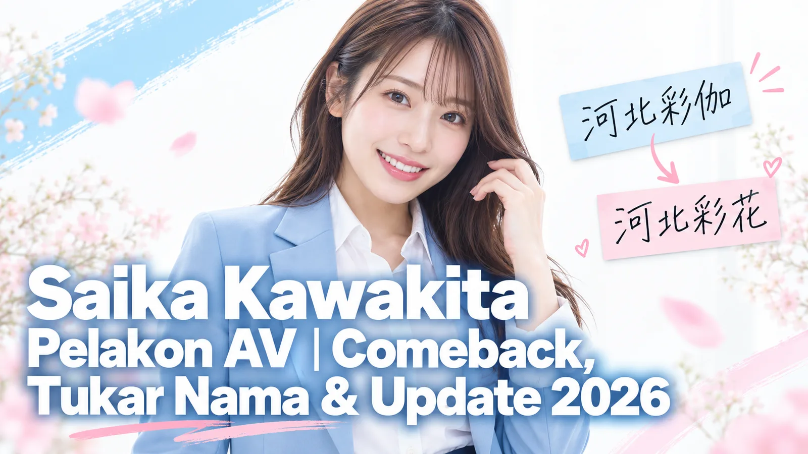 Saika Kawakita Pelakon AV | Comeback, Tukar Nama & Update 2026