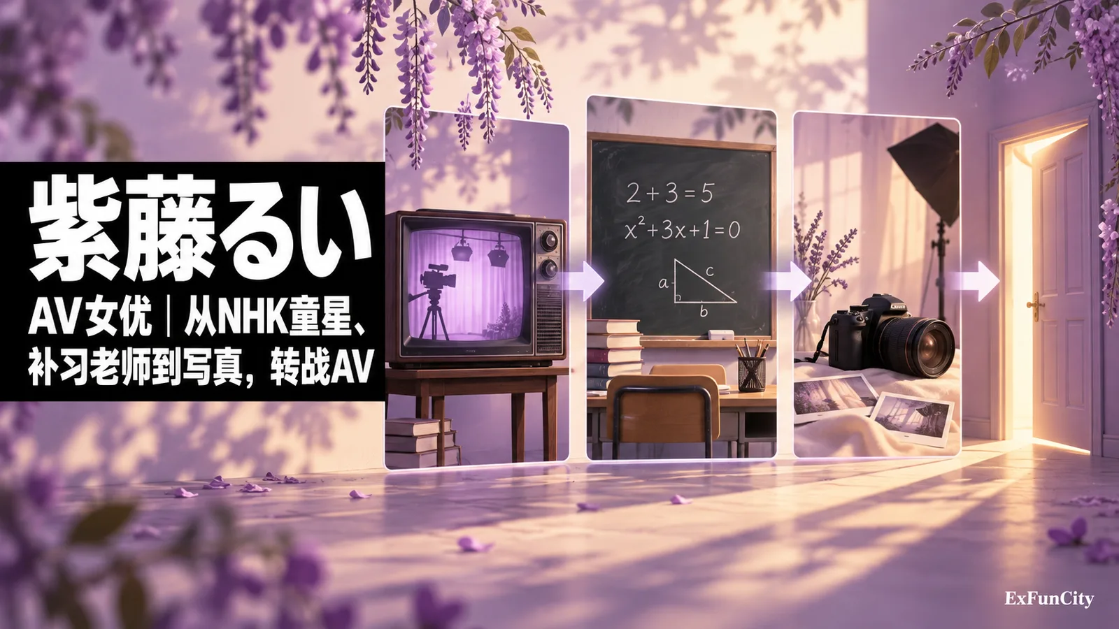 紫藤るい AV女优｜出道经历整理