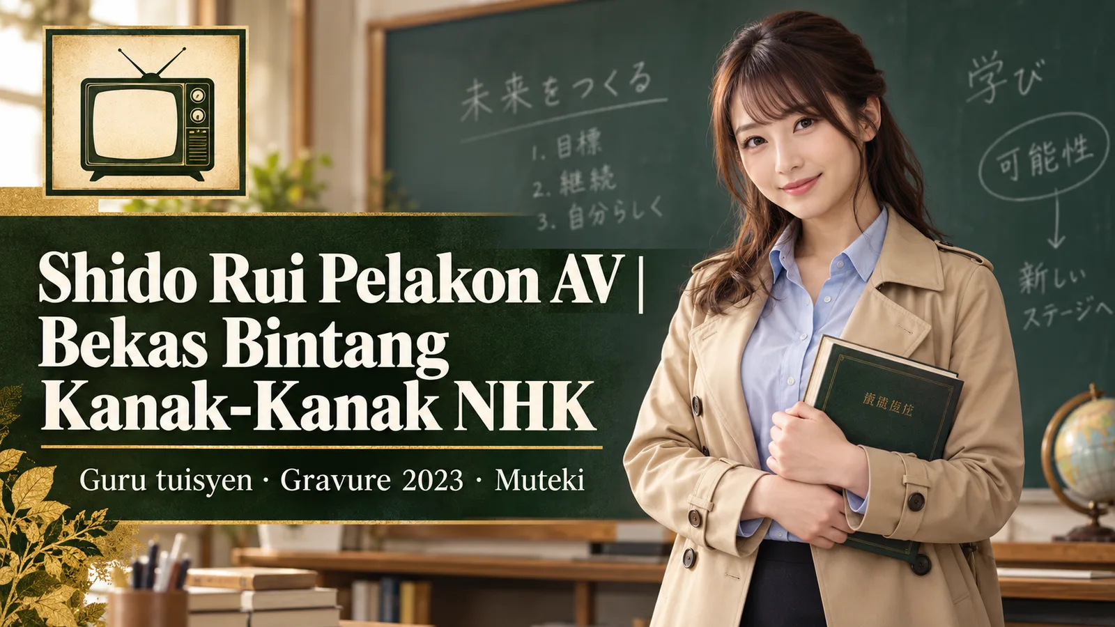 Shido Rui Pelakon AV: Dari Bintang Cilik ke Muteki