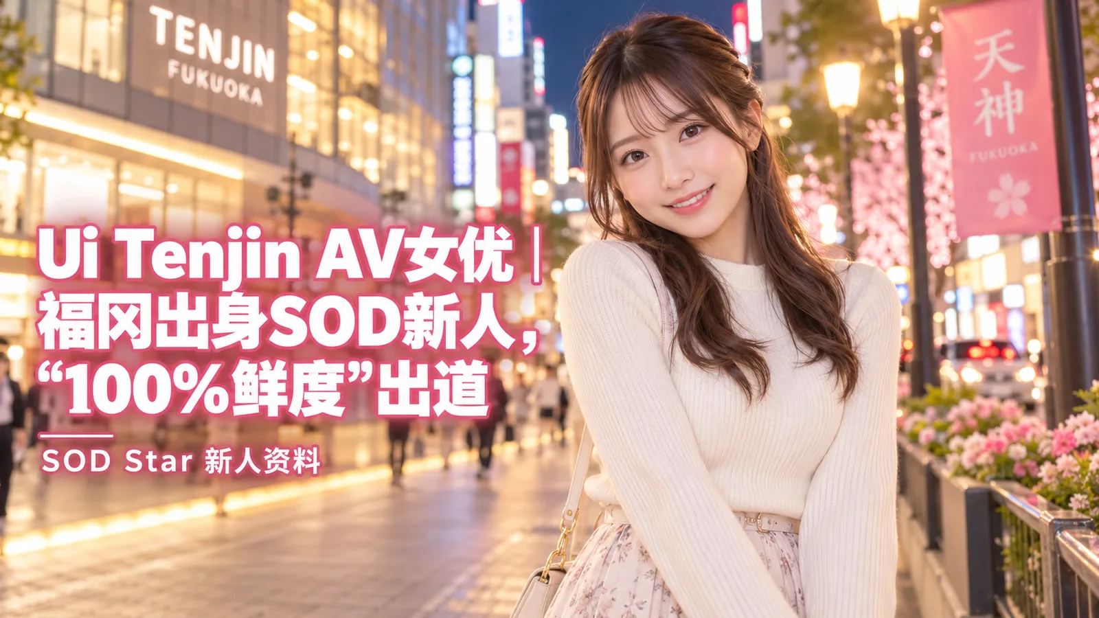 Ui Tenjin AV女优｜SOD Star出道资料