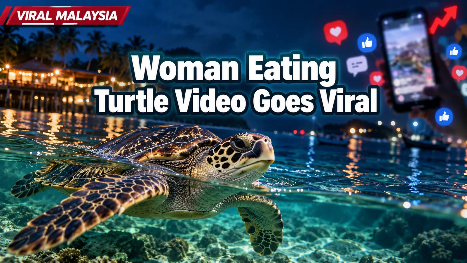 Viral Malaysia: Woman Eating Turtle Video Goes Viral After Hawksbill Killing Case