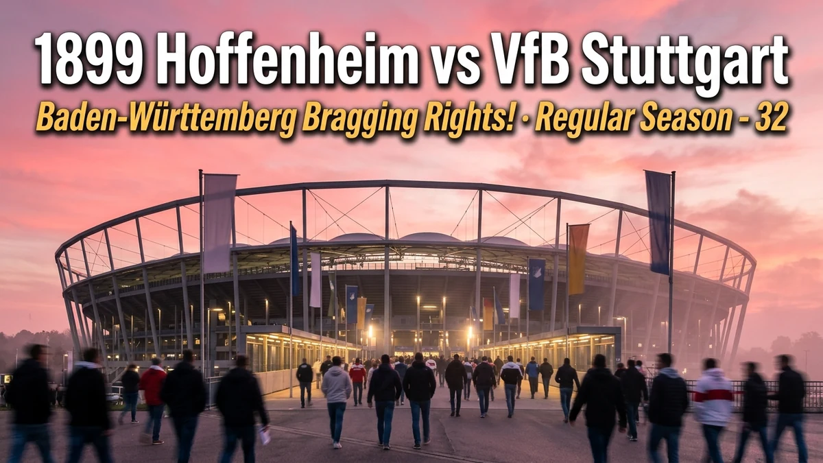 1899 Hoffenheim vs VfB Stuttgart: Bundesliga Match Preview
