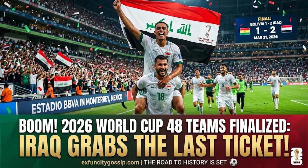 2026 World Cup 48 Teams Confirmed: Iraq Grabs Final Spot!