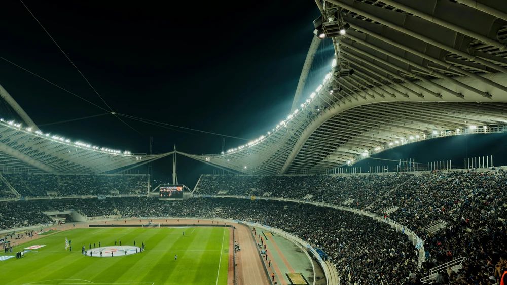 Juventus players during the match