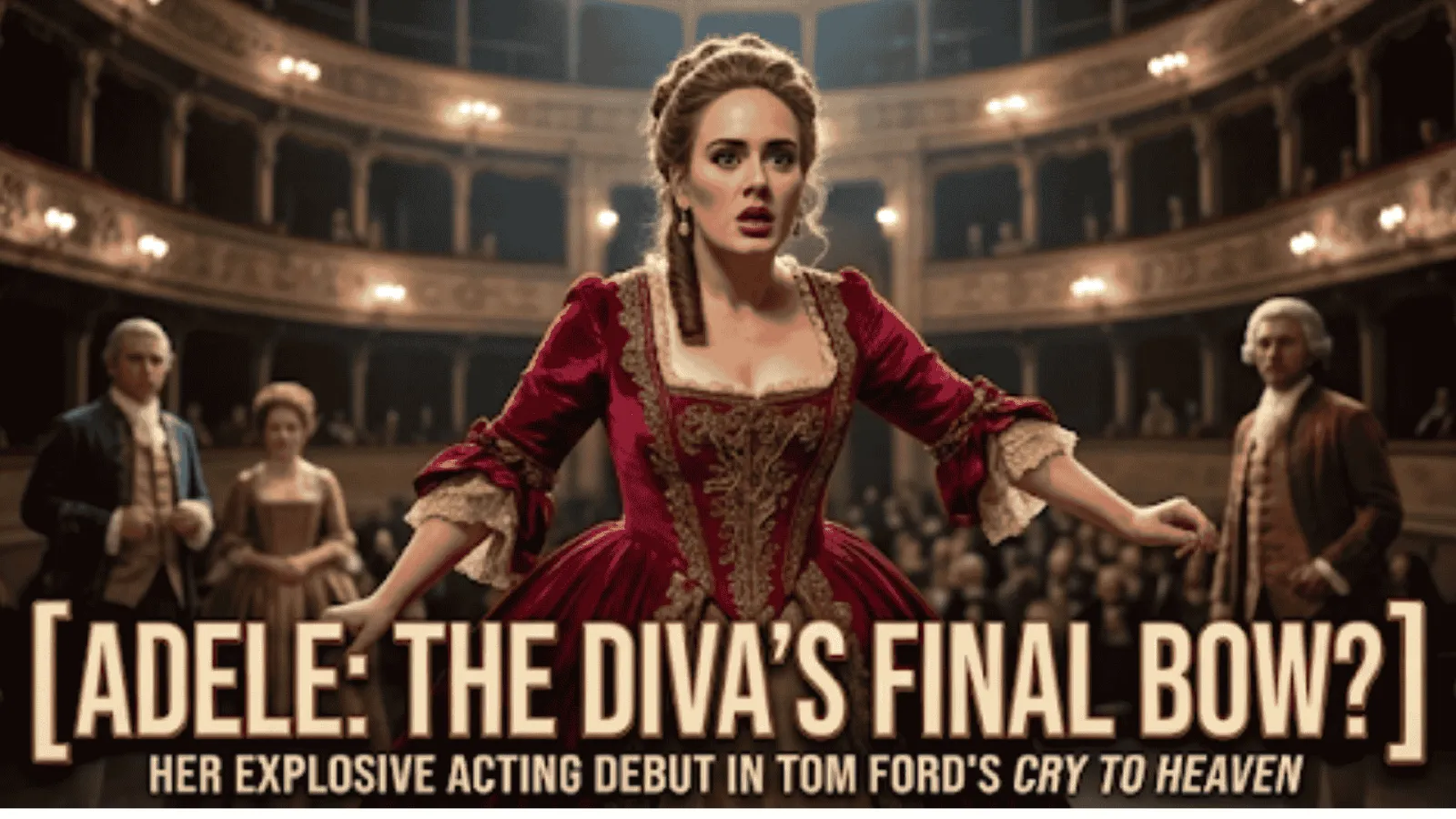 Adele Acting Debut: Tom Ford’s Cry to Heaven Movie