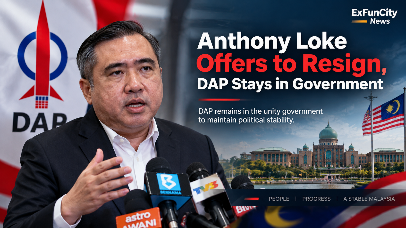 Anthony Loke Resignation: DAP Remains in Government