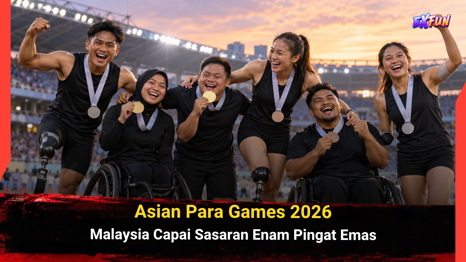 Asian Para Games 2026: Malaysia Raih 6 Emas
