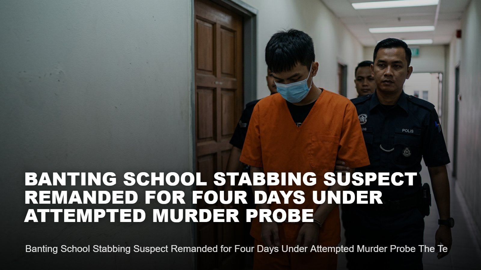 Banting School Stabbing Suspect Remanded for 4 Days