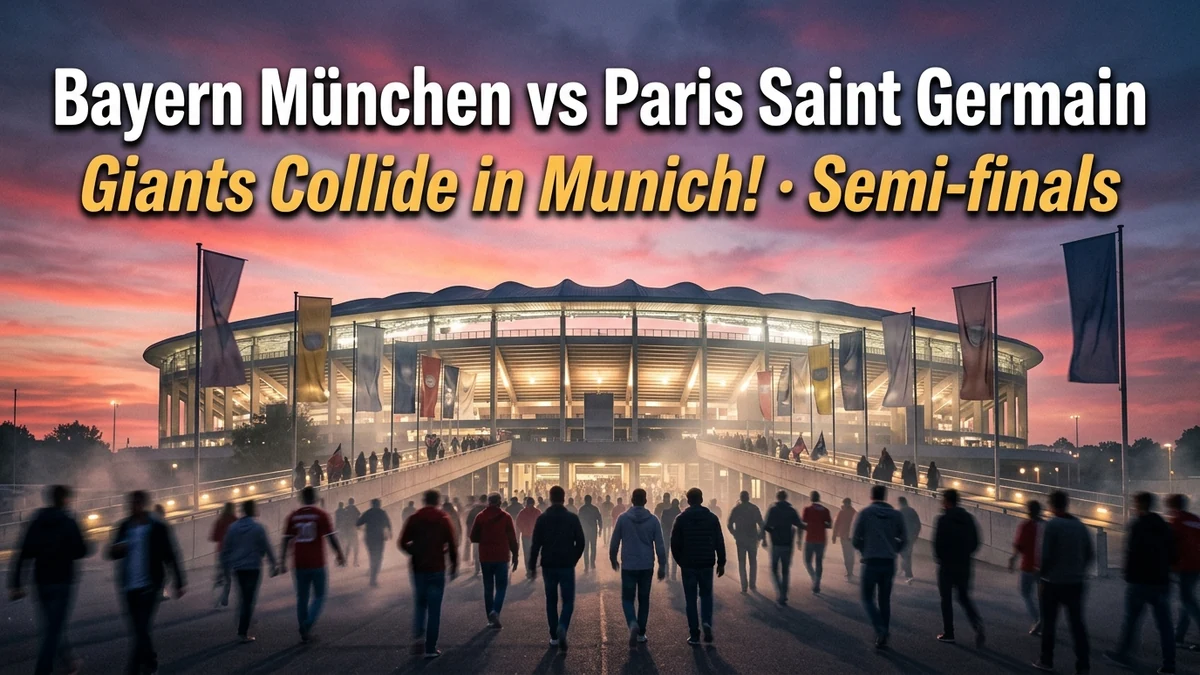 Bayern vs PSG Champions League Semi-Final 2026: Second...