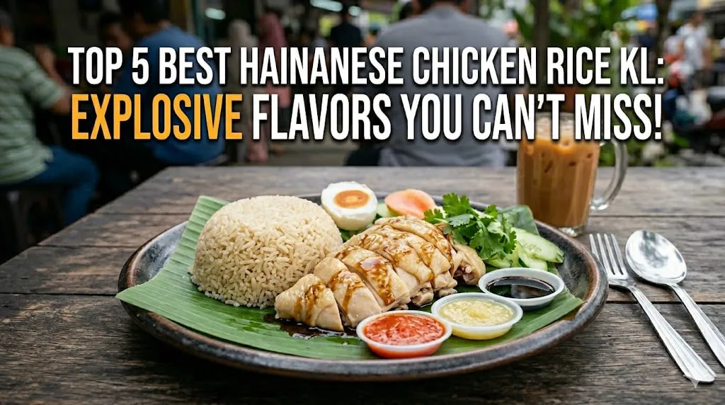 Top 5 Best Hainanese Chicken Rice KL: Explosive Flavors!