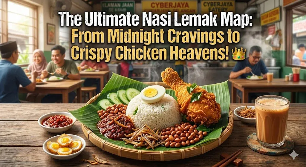 The Ultimate Nasi Lemak Map: Best Nasi Lemak KL Spots!