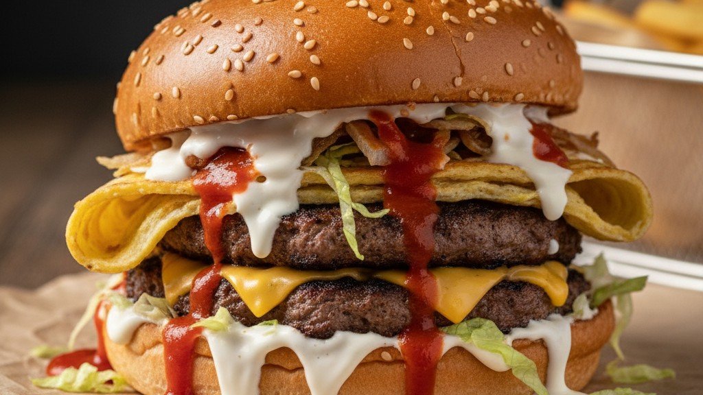 messy-ramly-burger-special-with-mayonnaise-and-chili-sauce-on-wrapper