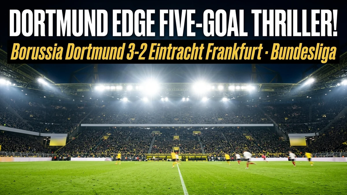Borussia Dortmund 3-2 Eintracht Frankfurt: Result &...