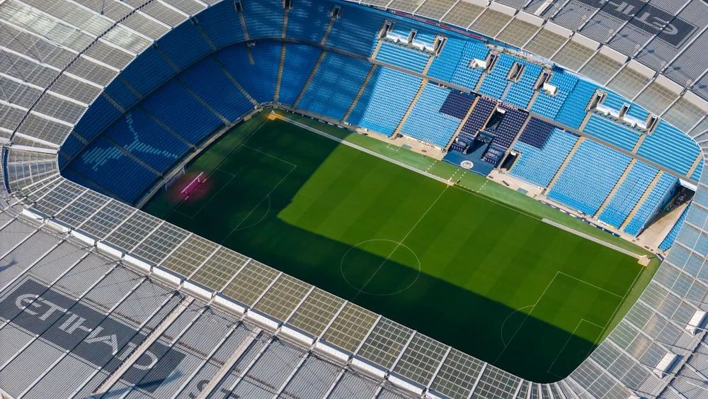 Manchester City stadium exterior
