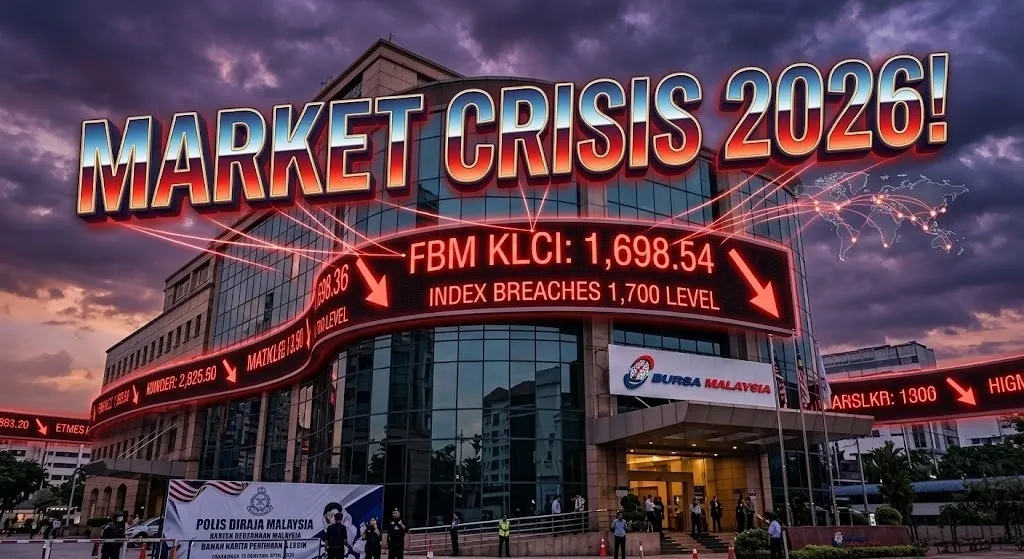 Bursa Malaysia Slips Below 1,700 as Peace Talks Fail