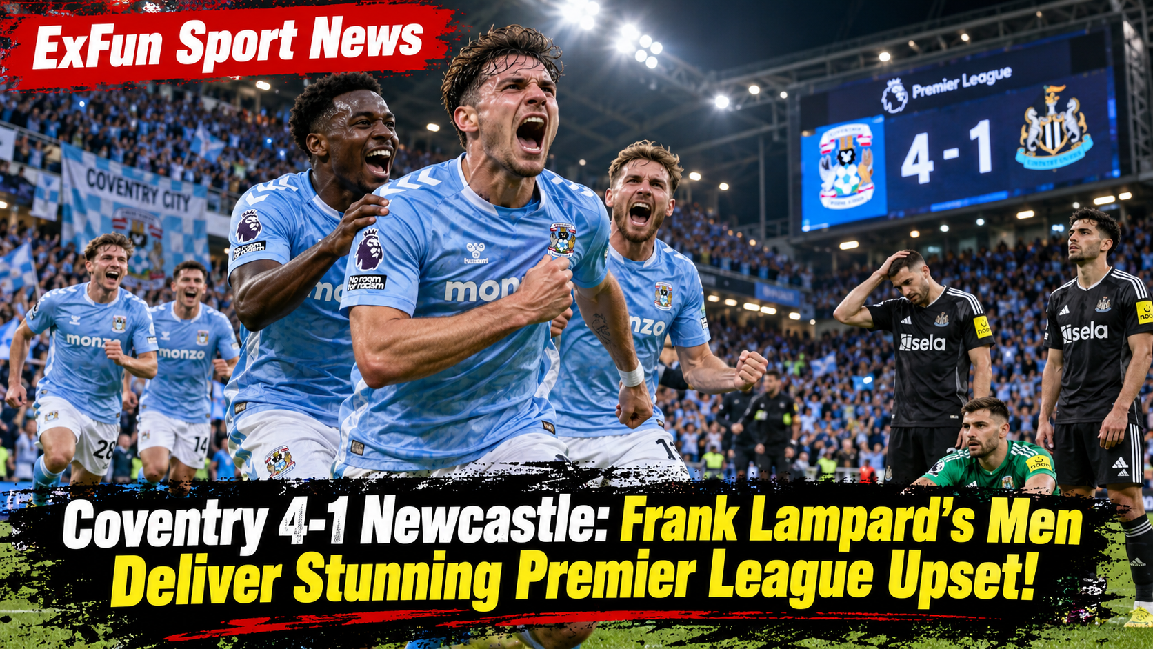 Coventry vs Newcastle 4-1: Lampard's Historic EPL Win