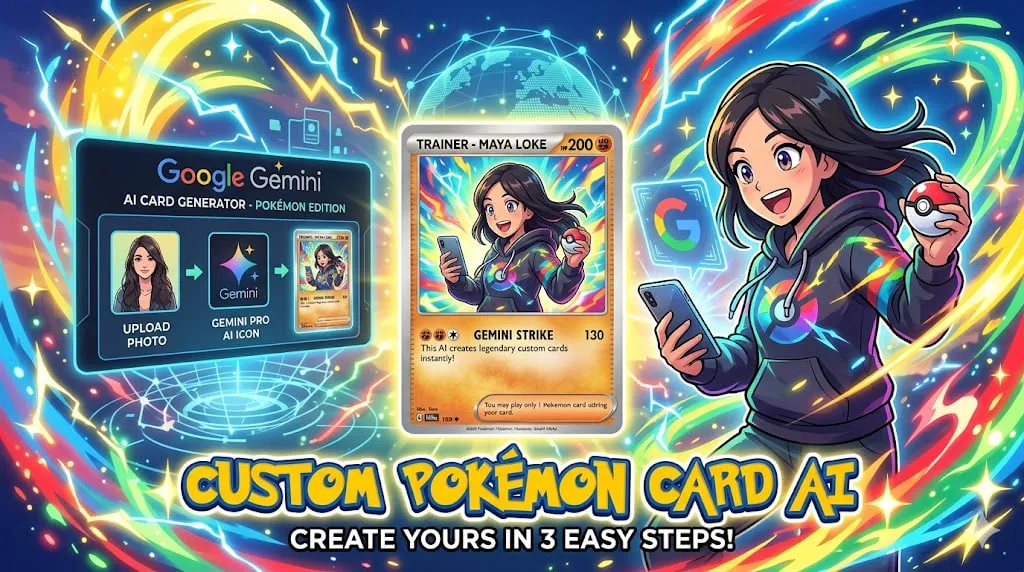 Custom Pokémon Card AI: Create Your Own Card in 3 Steps!