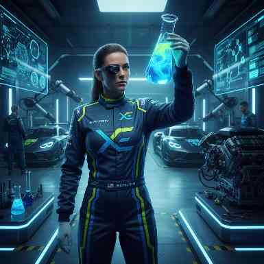 formula-1-sustainable-fuel-laboratory-testing