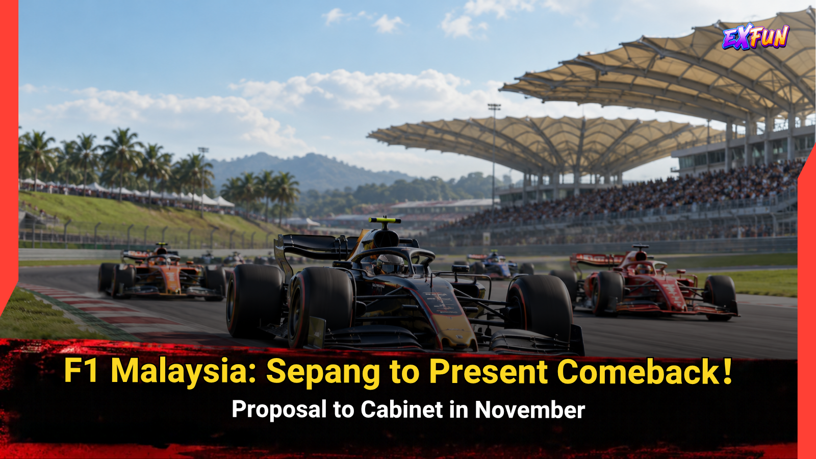 F1 Malaysia: Sepang to Present Comeback Proposal to Cabinet in November