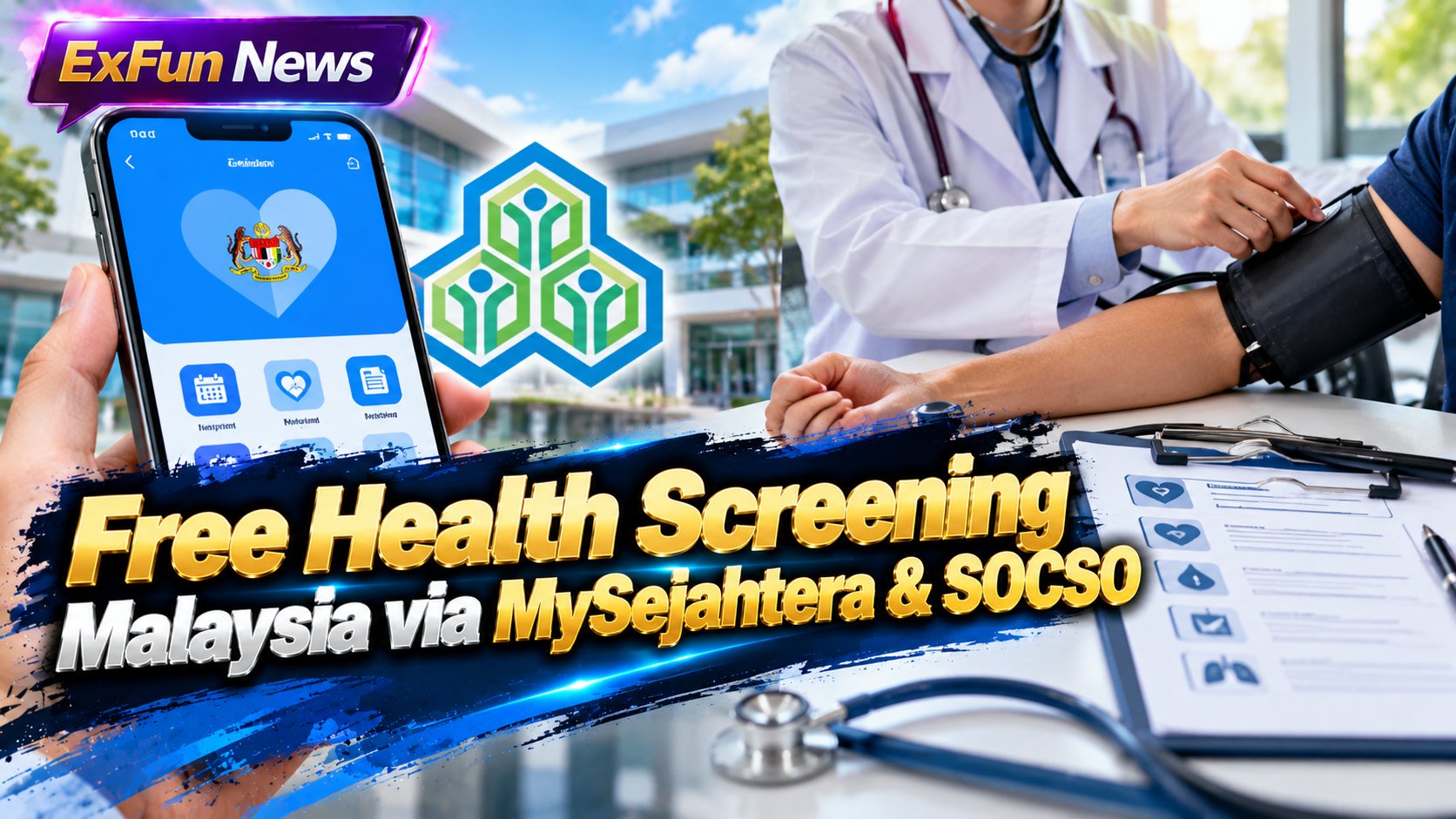 Free Health Screening Malaysia: MySejahtera & SOCSO