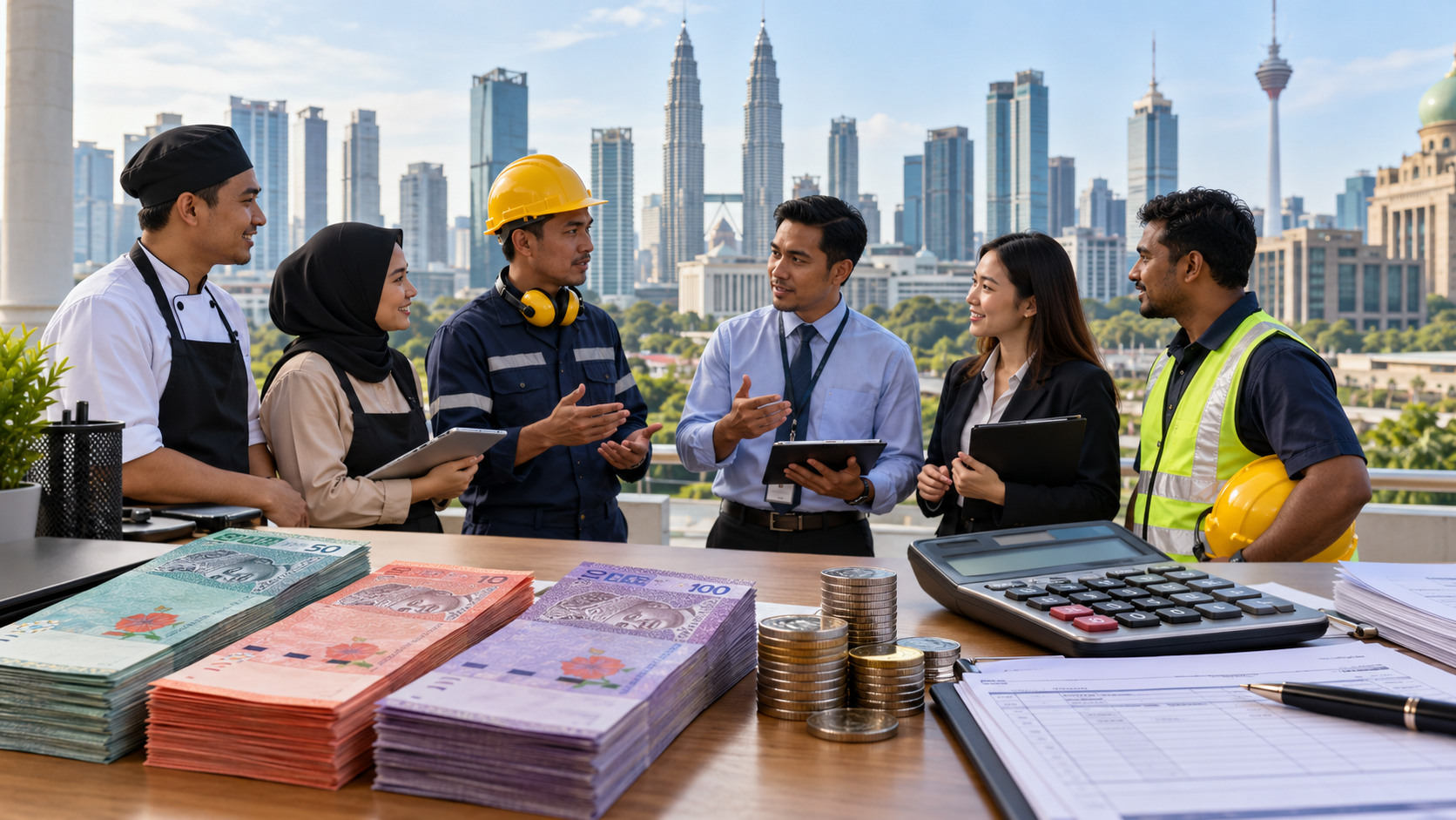 Gaji minimum RM2000 Malaysia 2027