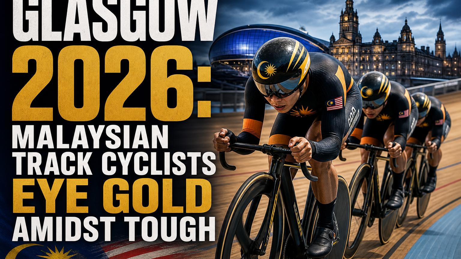 Glasgow 2026: Malaysia's Medal Hopes Pivot to Track Cycling