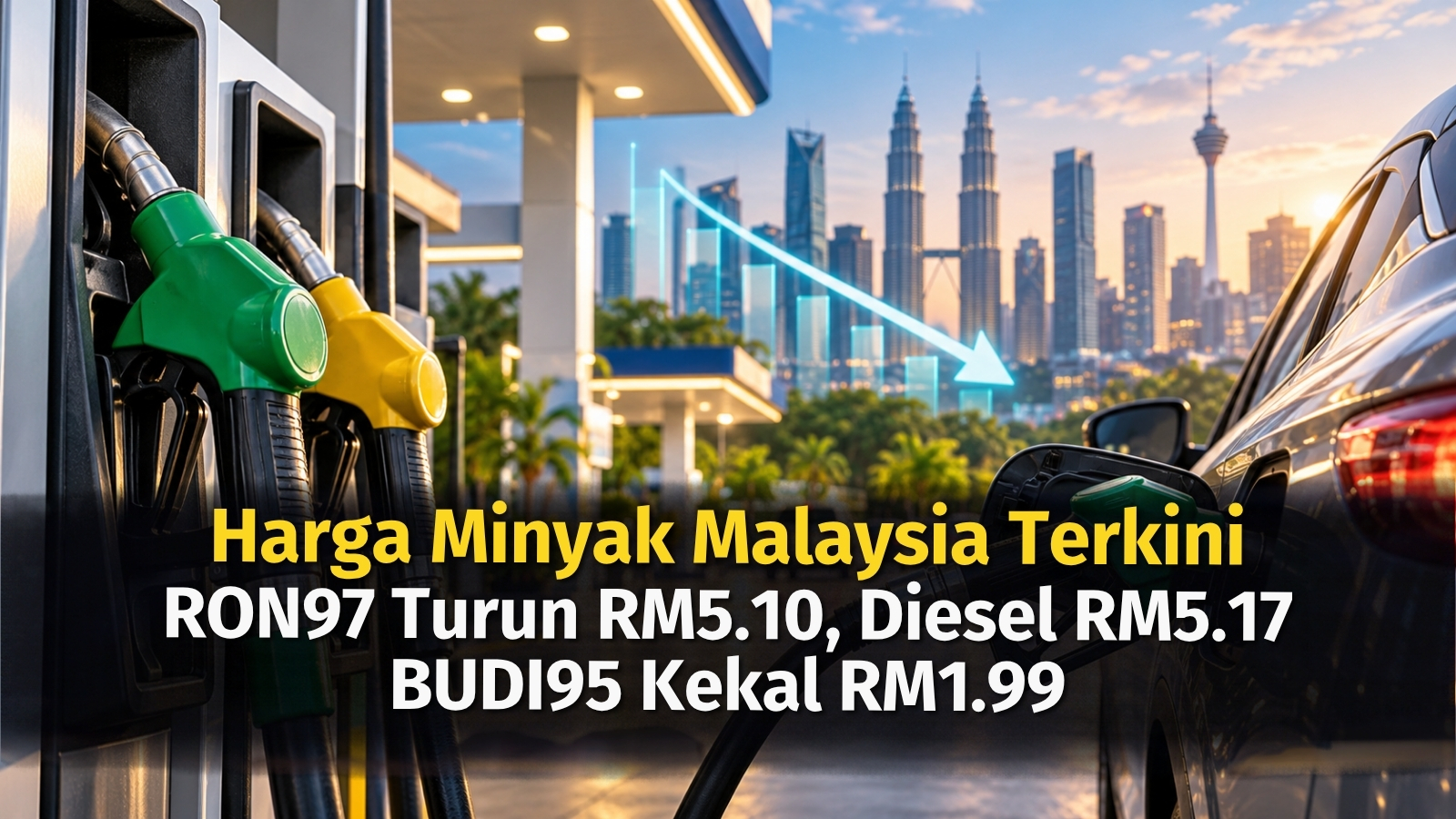Harga Minyak Malaysia Terkini 2026: RON97, BUDI95