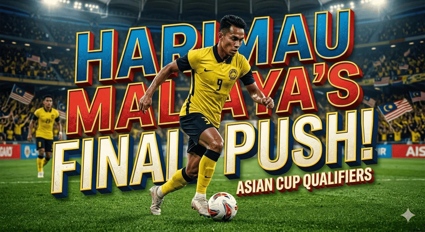 Harimau Malaya’s Final Push: Asian Cup Tactical Depth