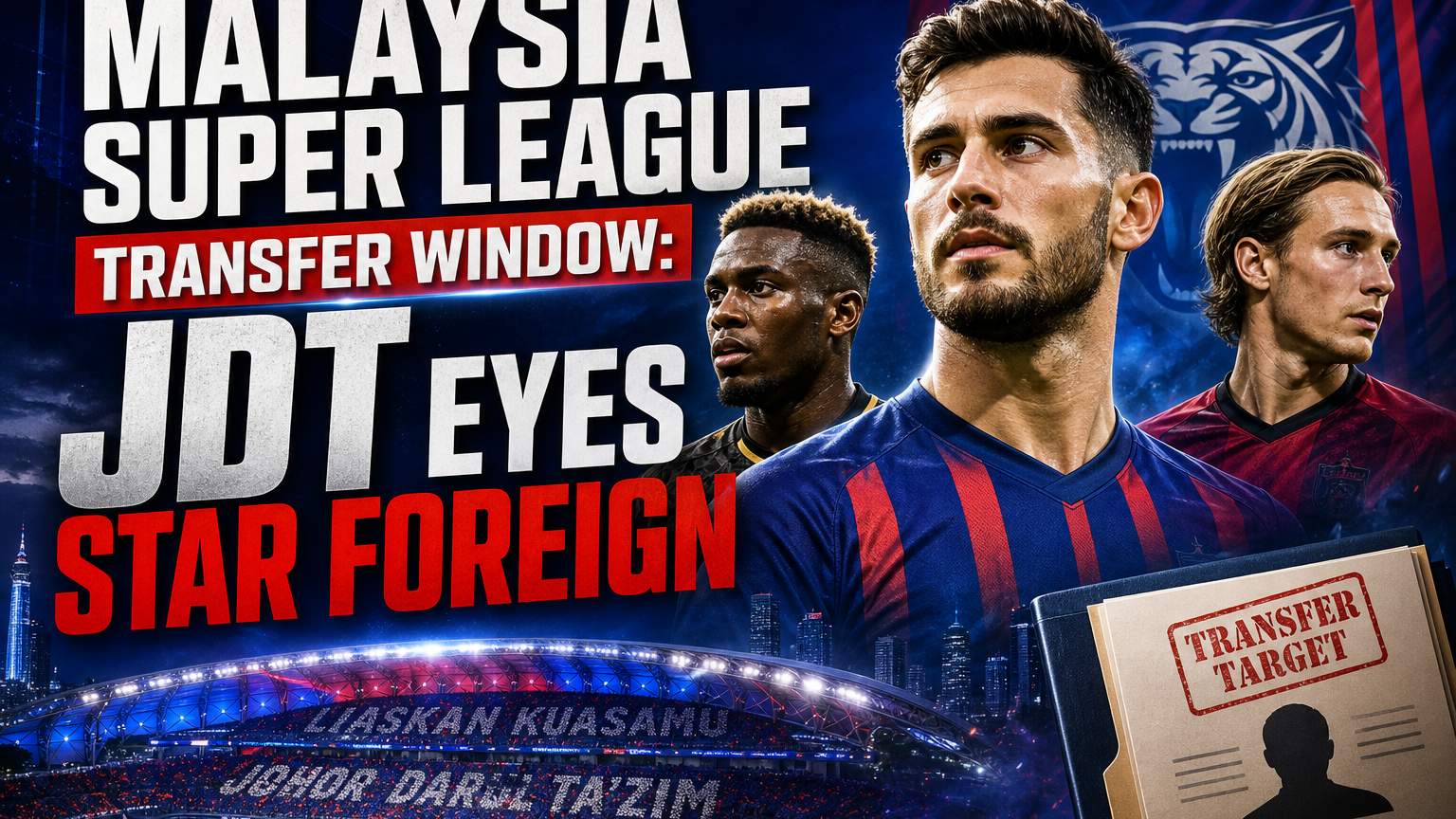 JDT Transfer News 2026: Star Foreign Signings for the Super League