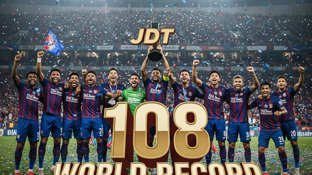 JDT Matches 108-Match World Record Unbeaten Run