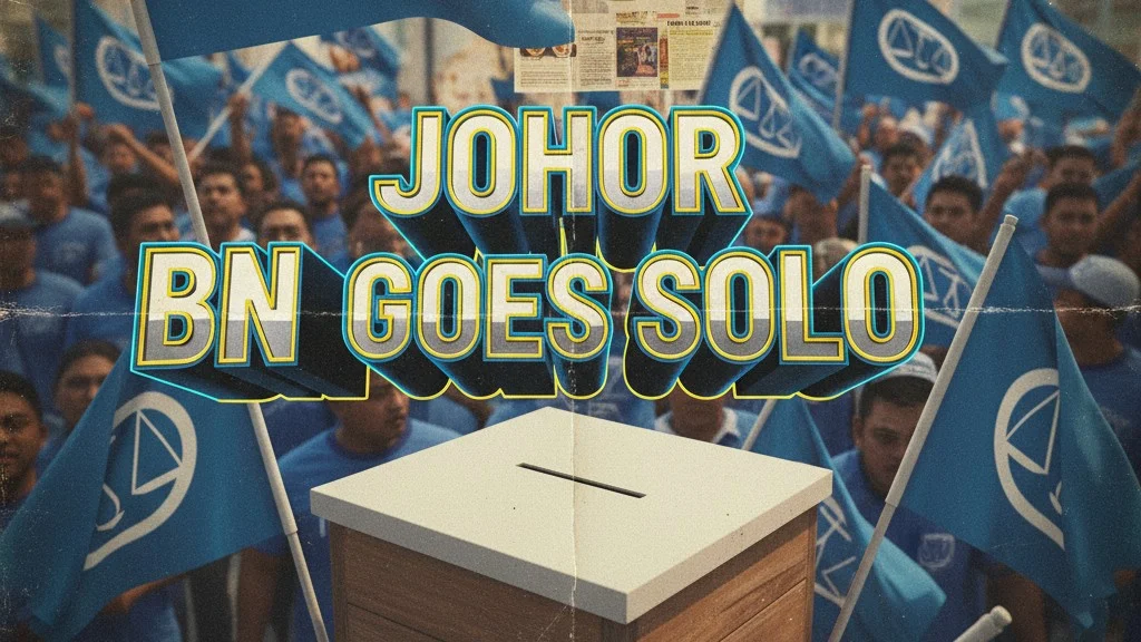 Johor State Election: BN Goes Solo For Next Polls