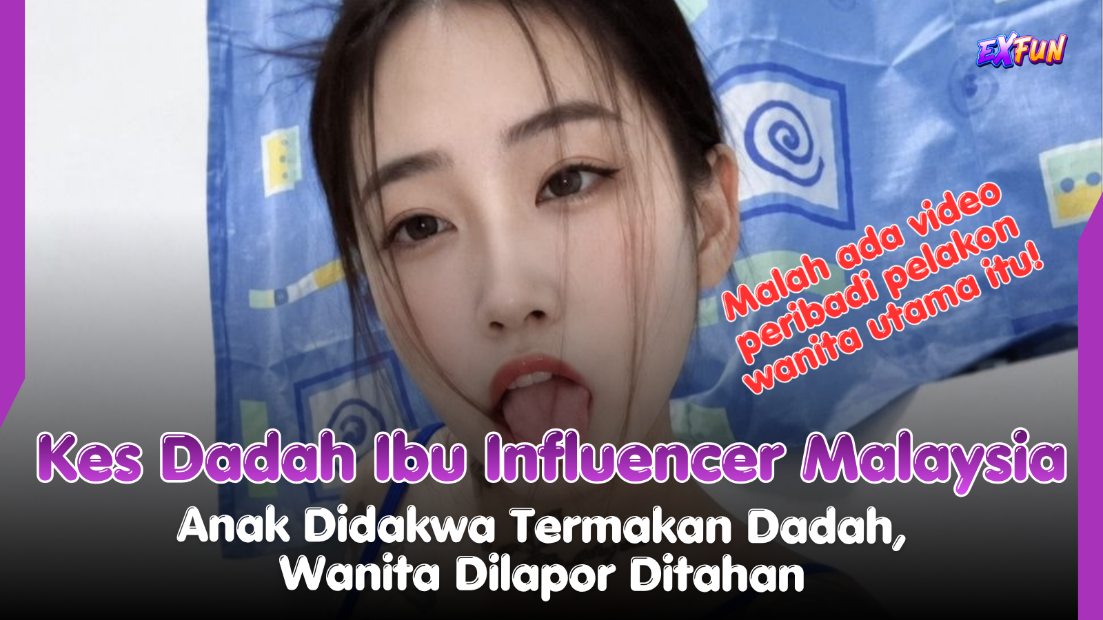 Ibu Influencer Malaysia Didakwa Terlibat Dadah