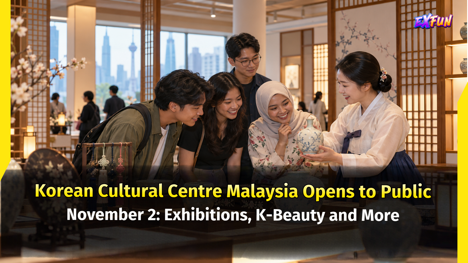 Korean Cultural Centre Malaysia Opens to Public on November 2: Exhibitions, K-Beauty and More