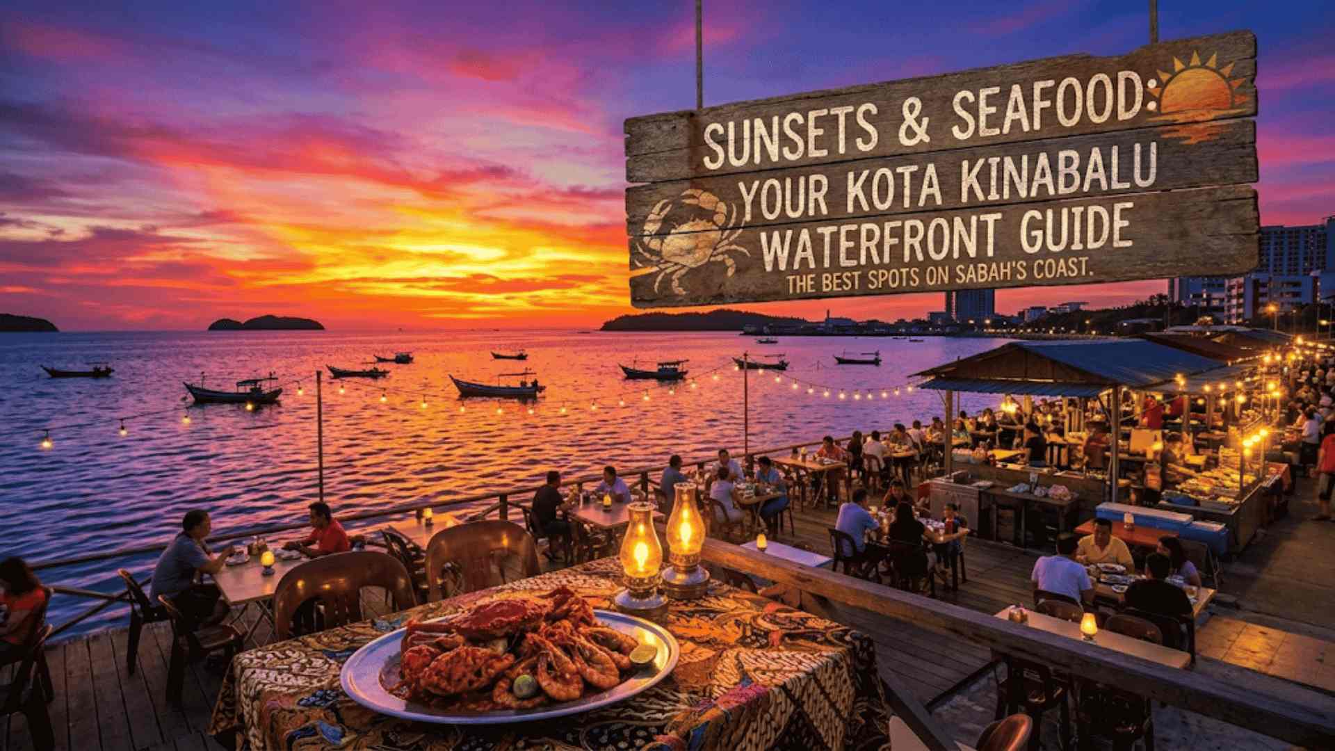 Best Kota Kinabalu Sunset Views & Seafood Restaurants