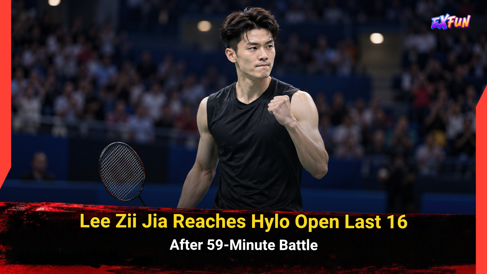 Lee Zii Jia Reaches Hylo Open Last 16 After 59-Minute Battle