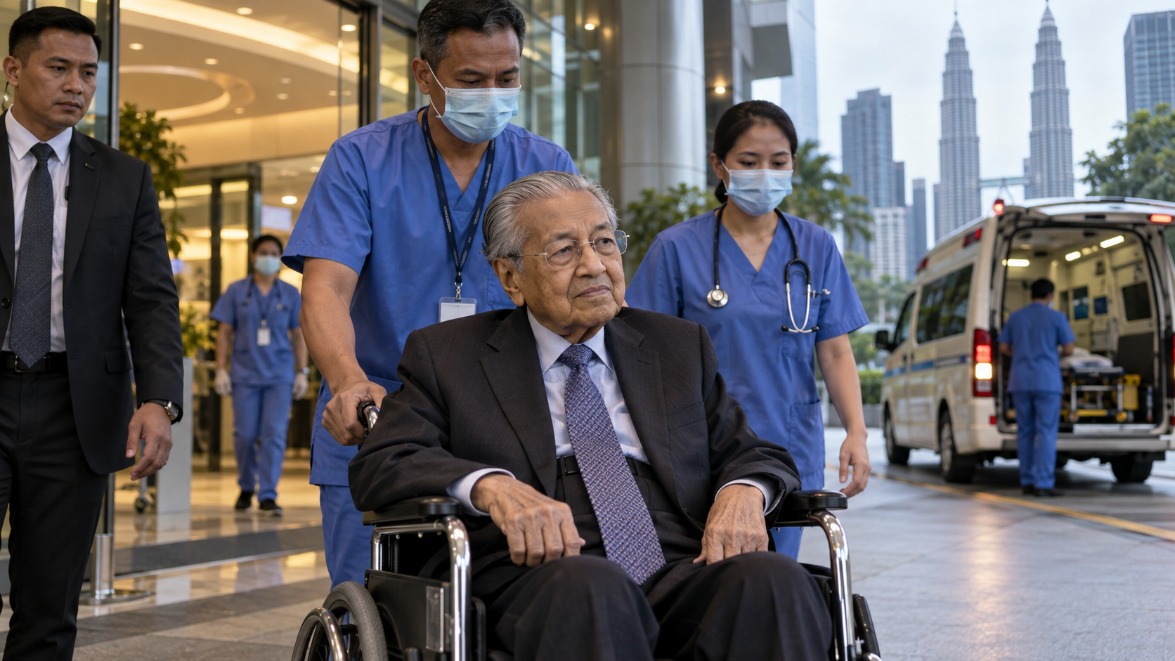 Mahathir admitted to IJN
