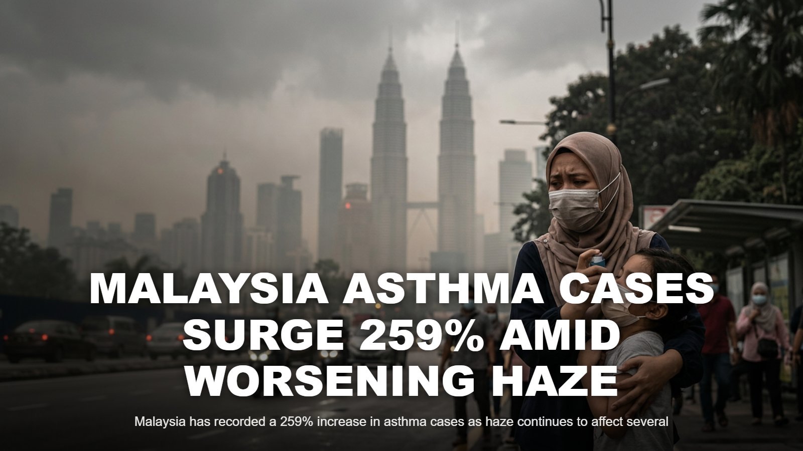 Malaysia Asthma Cases Surge 259% Amid Worsening Haze