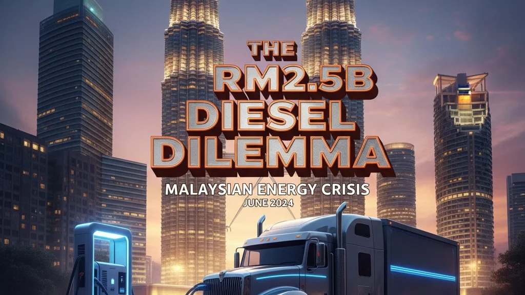 Diesel Subsidy Surges to RM2.5B: Calls for EV Truck Shift