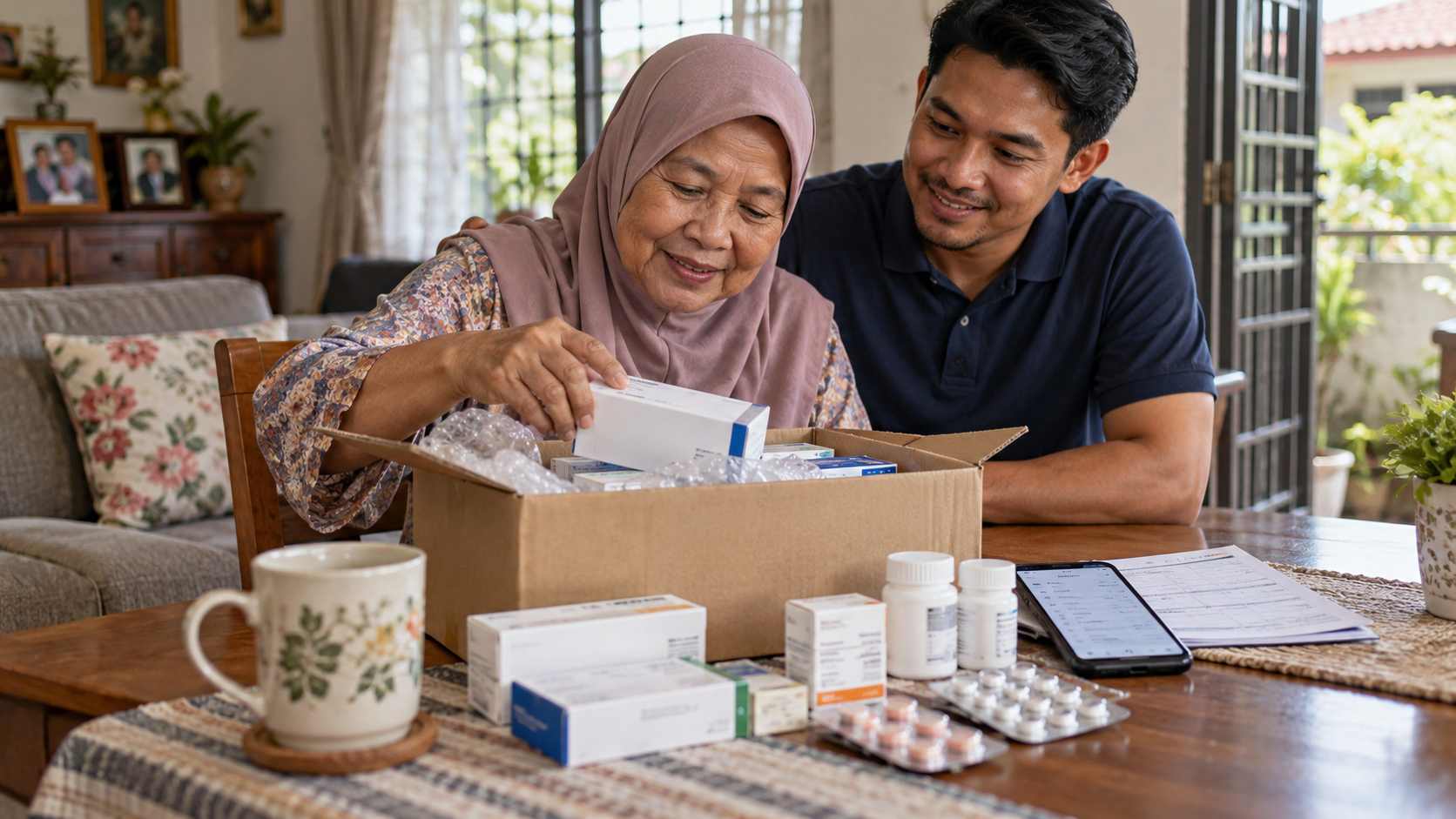 Malaysia free medicine delivery