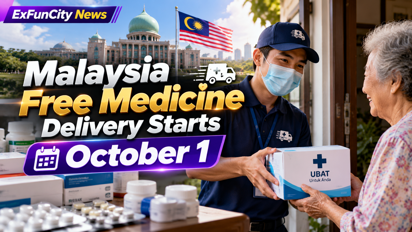 Malaysia free medicine delivery