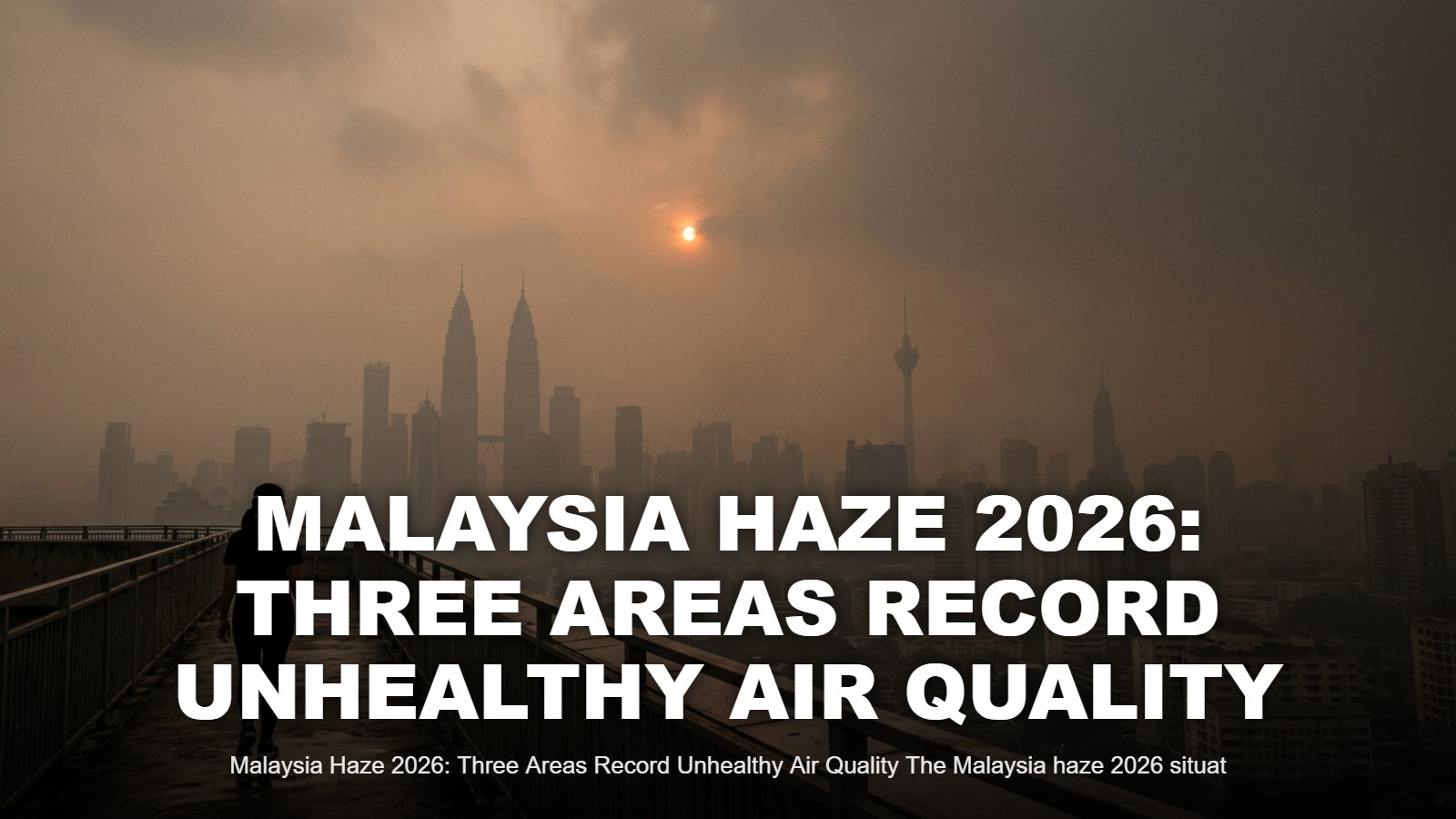 Malaysia Haze 2026: Three Areas Record Unhealthy API