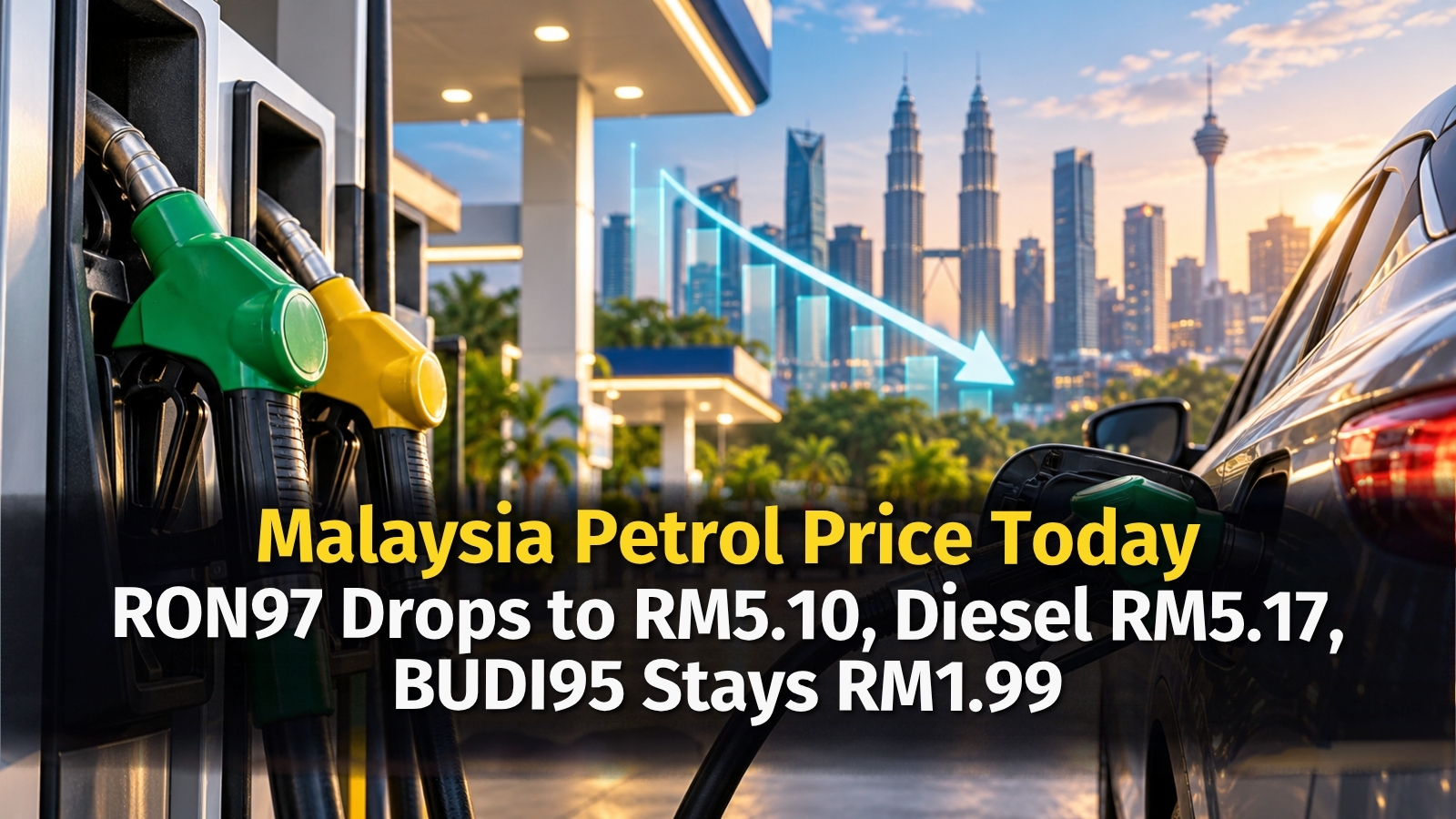 Malaysia Petrol Price Today 2026: RON97, RON95