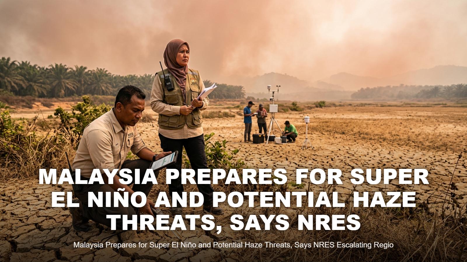 Malaysia Prepares for Super El Niño and Haze Threats, NRES Warns