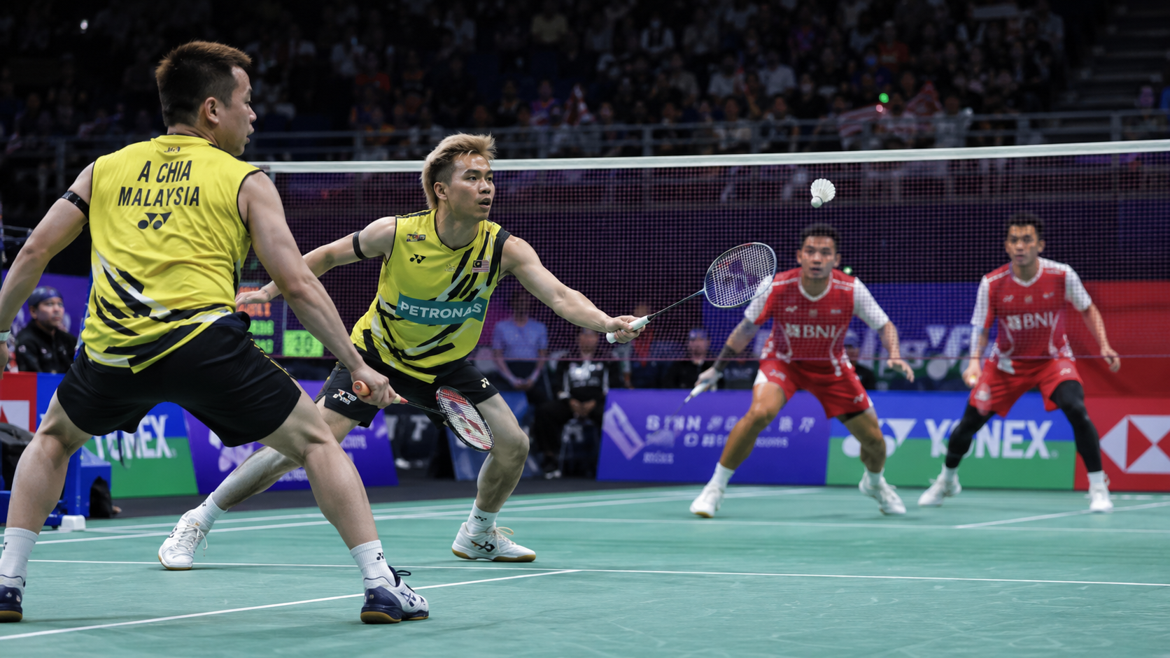 Malaysia vs Indonesia badminton