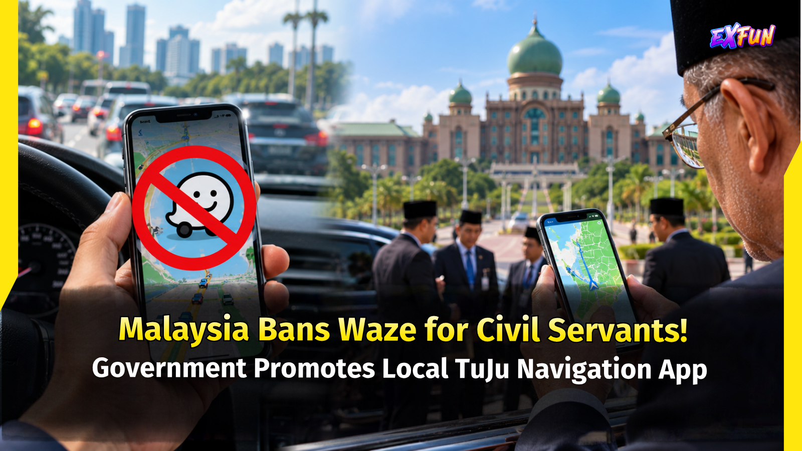 Malaysia Waze Ban 2026: Civil Servants & TuJu