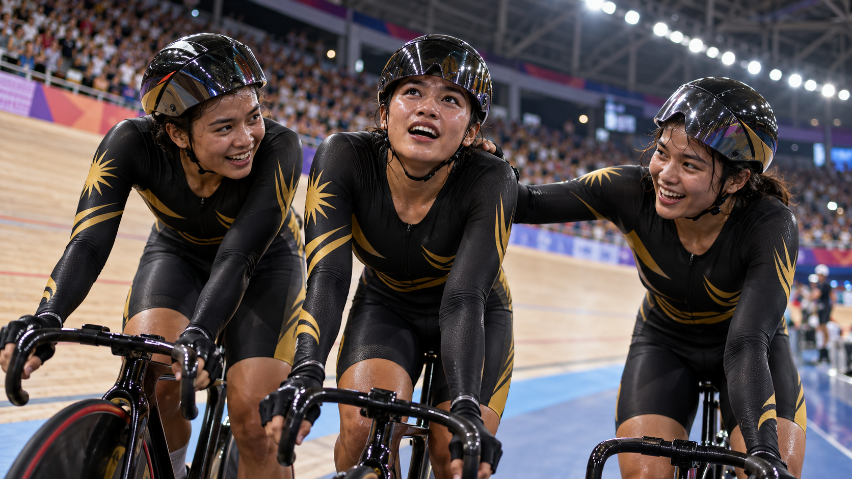 Malaysia women’s team sprint