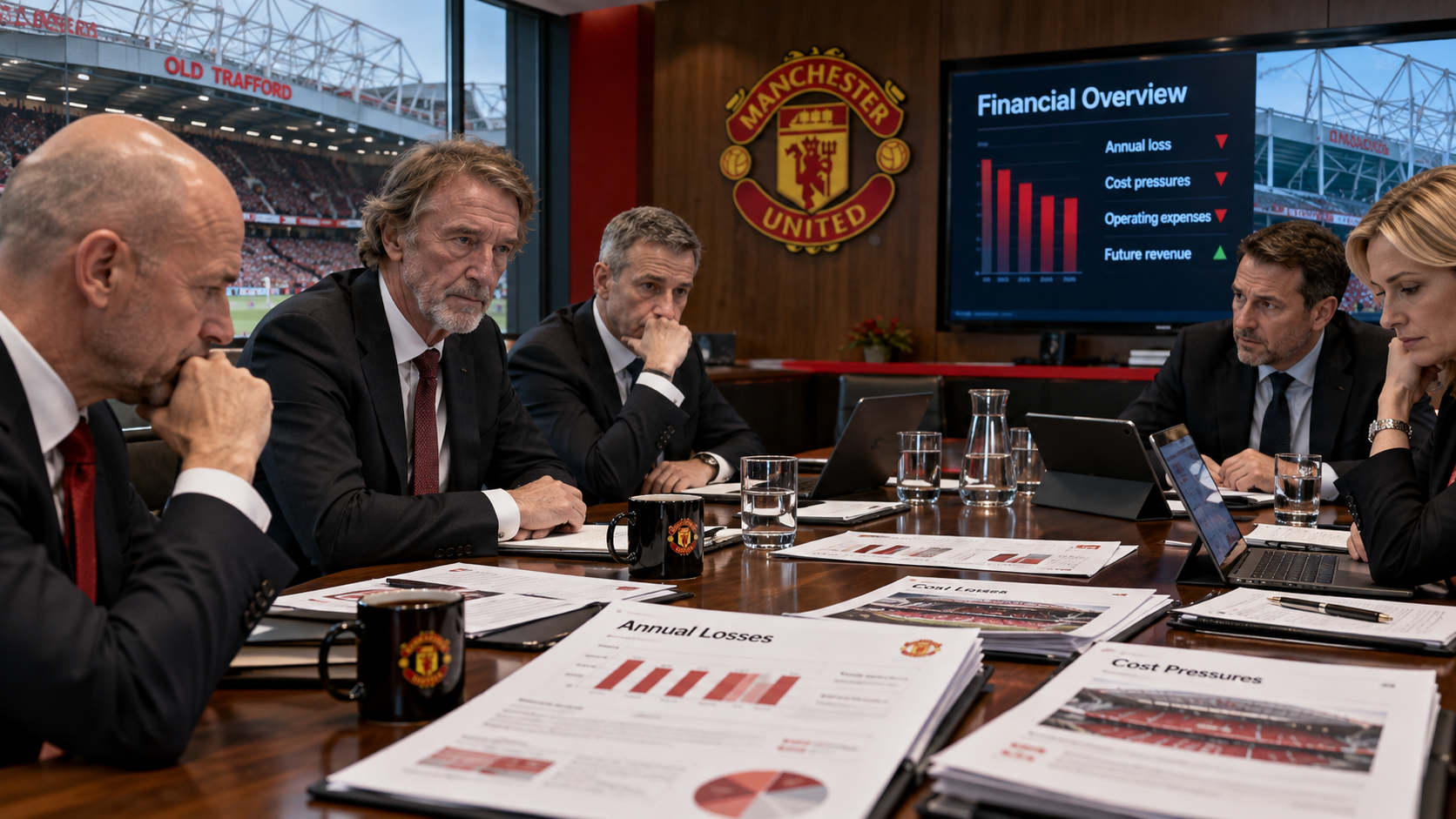 Manchester United financial loss